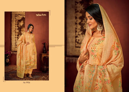 HREE SHALIKA FASHION PLAZZO STYLE SUITS SHALIKA VOL 88 PALAZZO LADIES SUIT Anant Tex Exports Private Limited