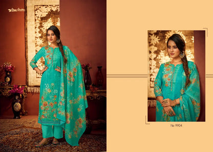 HREE SHALIKA FASHION PLAZZO STYLE SUITS SHALIKA VOL 88 PALAZZO LADIES SUIT Anant Tex Exports Private Limited