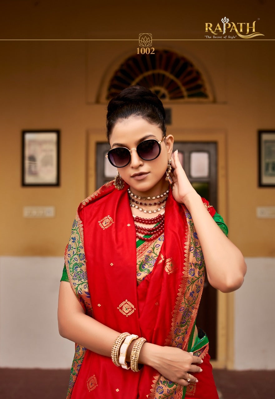 Rajpath Rivaaz Silk Weaving Saree collection Anant Tex Exports Private Limited