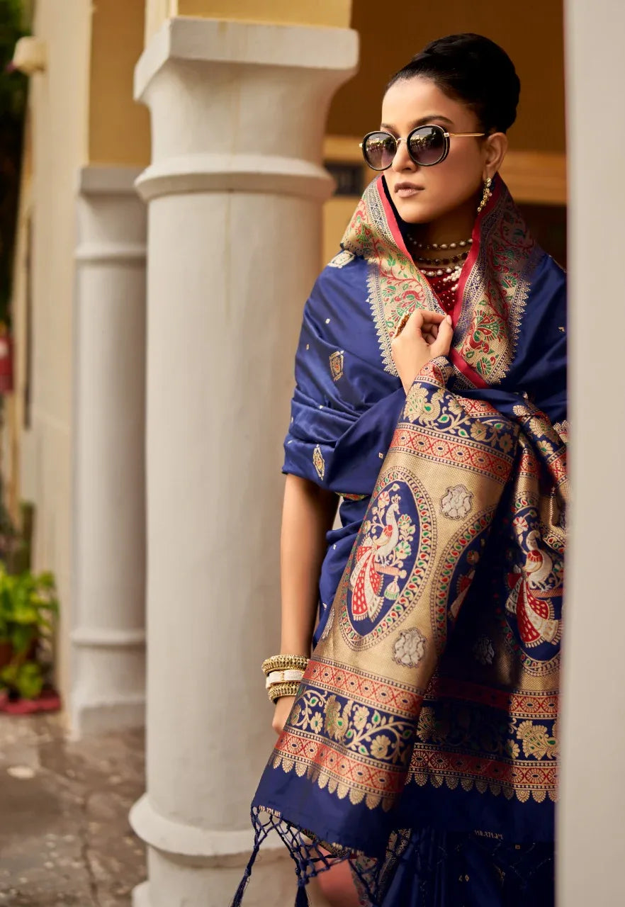 Rajpath Rivaaz Silk Weaving Saree collection Anant Tex Exports Private Limited