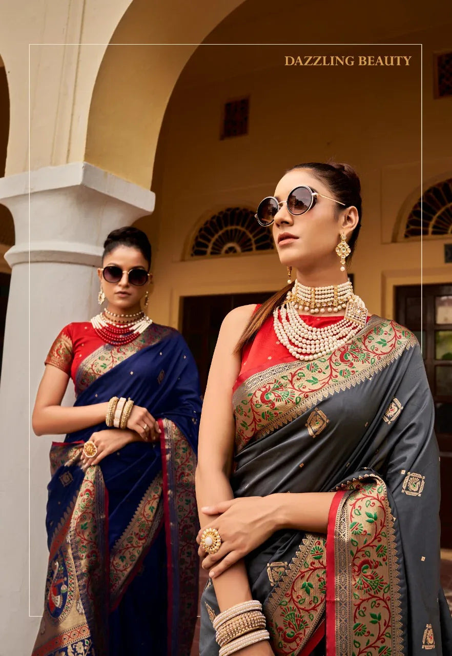 Rajpath Rivaaz Silk Weaving Saree collection Anant Tex Exports Private Limited