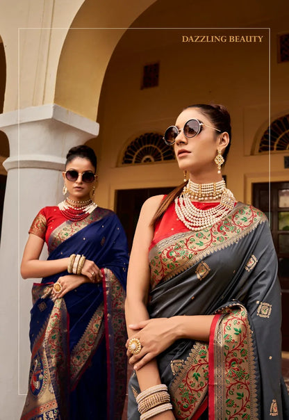 Rajpath Rivaaz Silk Weaving Saree collection Anant Tex Exports Private Limited
