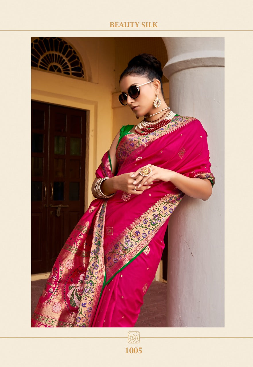 Rajpath Rivaaz Silk Weaving Saree collection Anant Tex Exports Private Limited