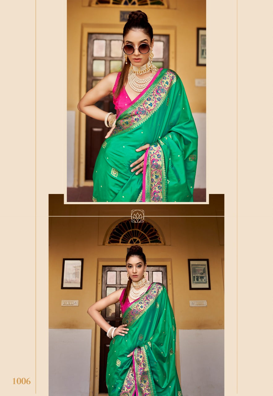 Rajpath Rivaaz Silk Weaving Saree collection Anant Tex Exports Private Limited