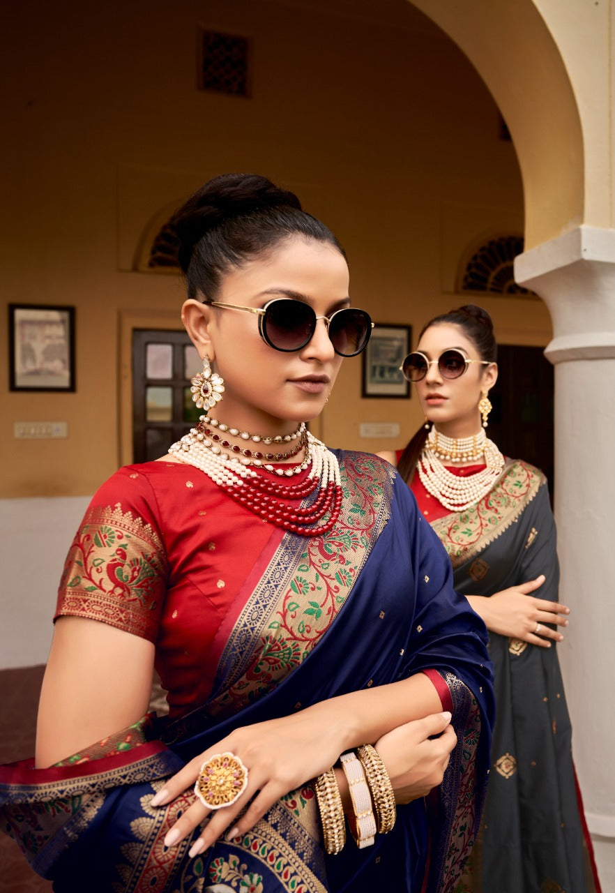 Rajpath Rivaaz Silk Weaving Saree collection Anant Tex Exports Private Limited