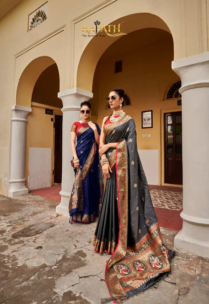 Rajpath Rivaaz Silk Weaving Saree collection Anant Tex Exports Private Limited