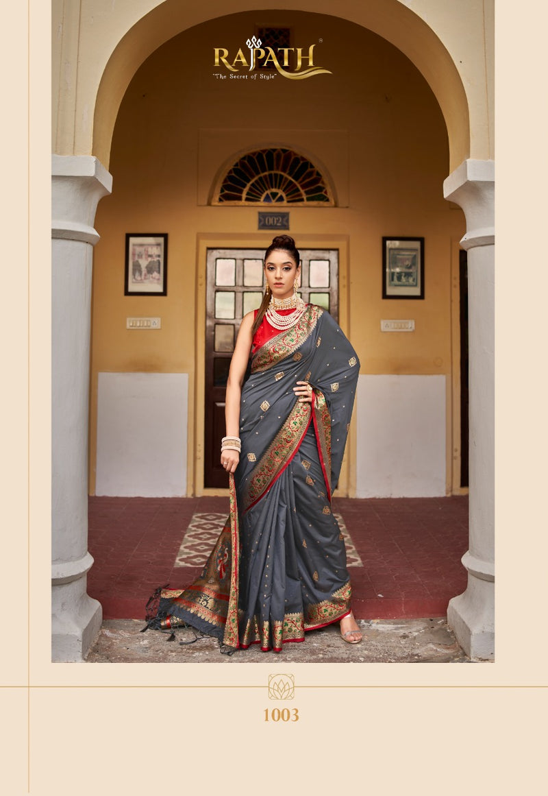 Rajpath Rivaaz Silk Weaving Saree collection Anant Tex Exports Private Limited