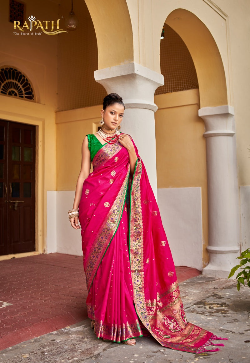 Rajpath Rivaaz Silk Weaving Saree collection Anant Tex Exports Private Limited