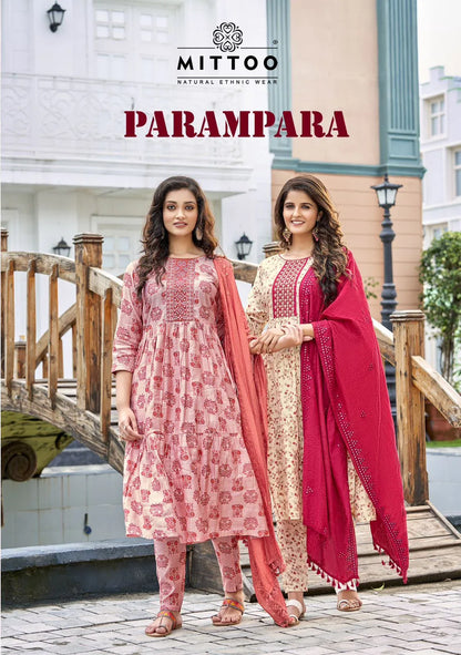 MITTOO PARAMPARA CHANDERI VISCOSE SUIT Anant Tex Exports Private Limited
