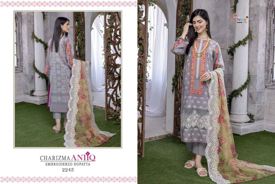 CHARISMA ANIIQ EMBROIDERED SUIT Anant Tex Exports Private Limited