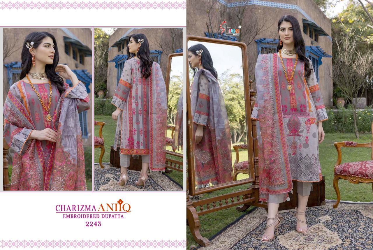 CHARISMA ANIIQ EMBROIDERED SUIT Anant Tex Exports Private Limited