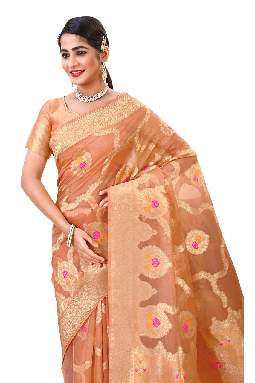Varsha Silk Organza Saree Anant Tex Exports Private Limited