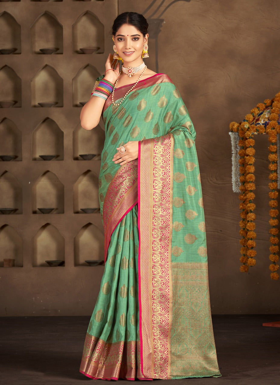 RAS VADHU COTTON SAREE Anant Tex Exports Private Limited