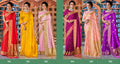 RajPath Amol Pattu Pure Satin Silk with Hand dying Saree Anant Tex Exports Private Limited