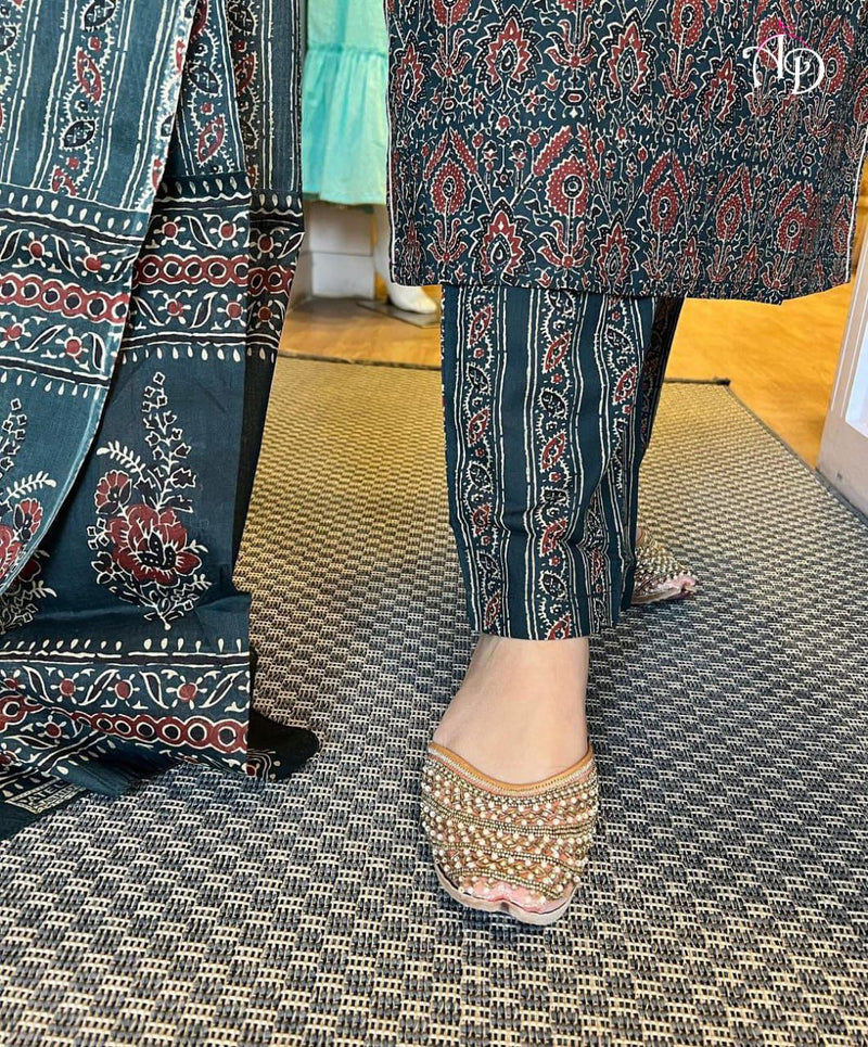 Mill Print Design work Full Kurti Set Anant Tex Exports Private Limited