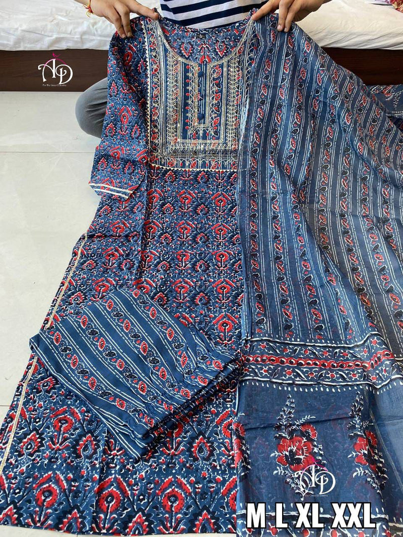 Mill Print Design work Full Kurti Set Anant Tex Exports Private Limited