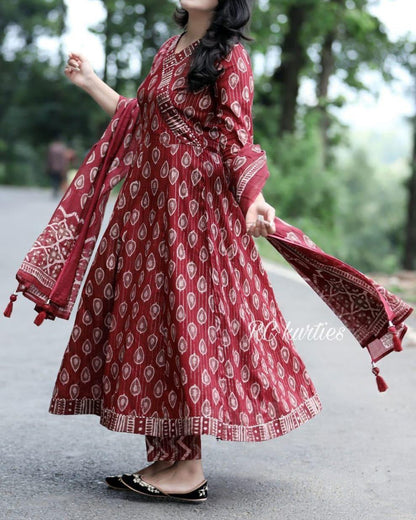 Pure Cotton Kurti pant Anant Tex Exports Private Limited