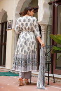 Heavy Rayon Mill Printed Gotta Patti Lace Work Gown Anant Tex Exports Private Limited