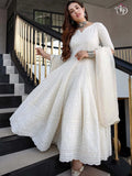 ANARKALI CHIKAN SEQUINS GOWN WITH DUPATTA Anant Tex Exports Private Limited