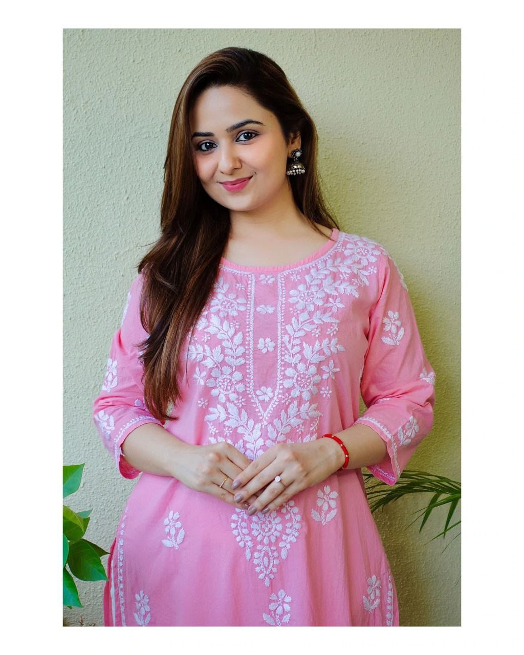 Embroidery Chikankari Kurti Set Anant Tex Exports Private Limited