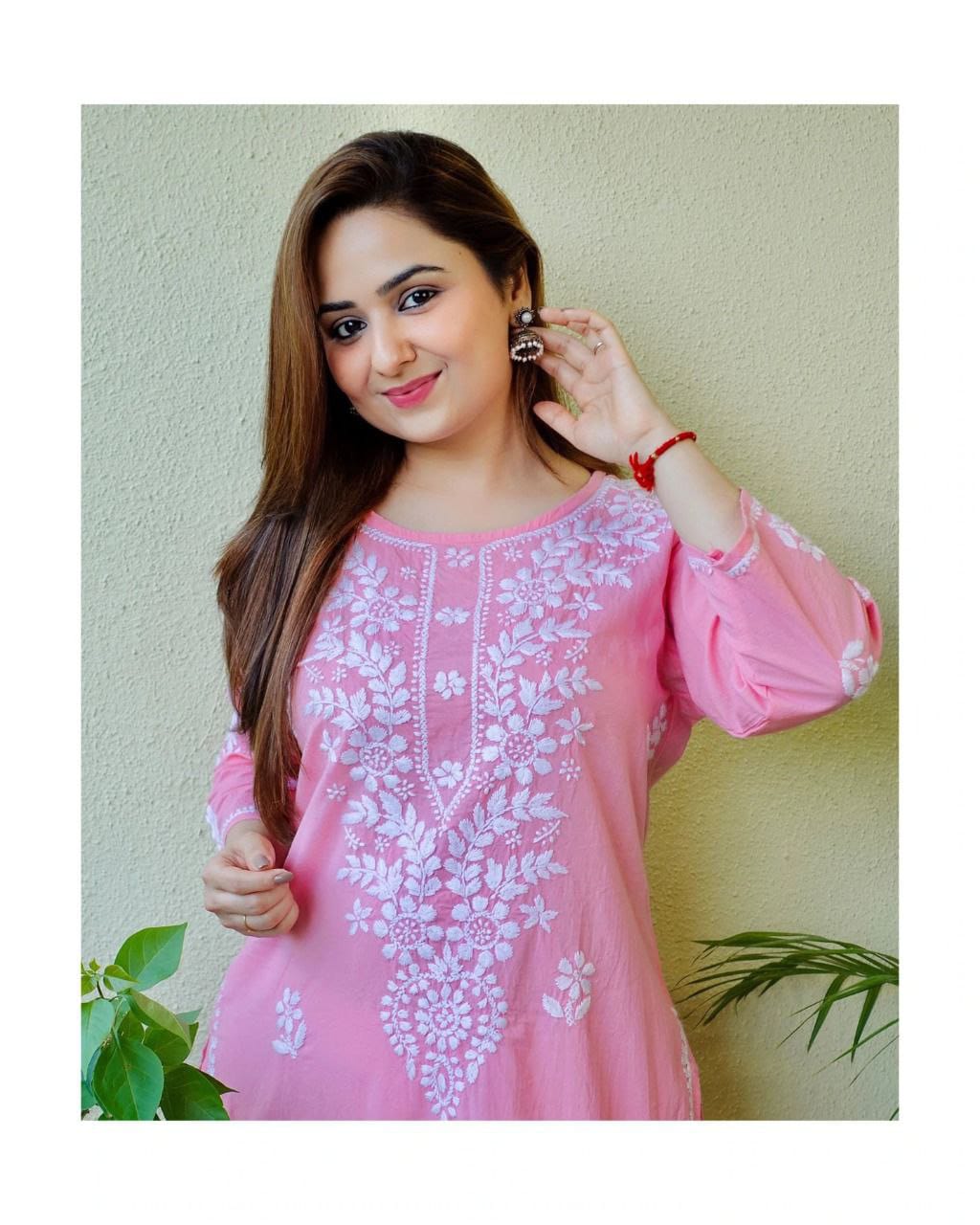 Embroidery Chikankari Kurti Set Anant Tex Exports Private Limited