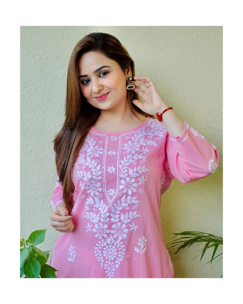 Embroidery Chikankari Kurti Set Anant Tex Exports Private Limited