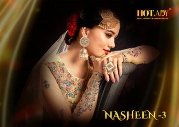 HOTLADY NASHEEN VOL 3 BUTTERFLY NET SALWAR SUITS Anant Tex Exports Private Limited