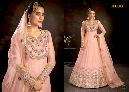 HOTLADY NASHEEN VOL 3 BUTTERFLY NET SALWAR SUITS Anant Tex Exports Private Limited