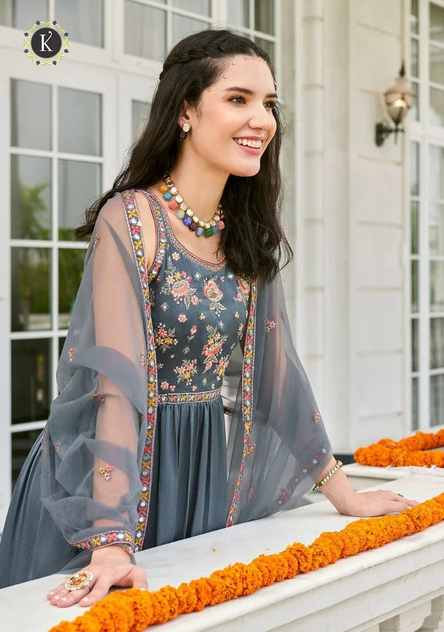 ZOYA PURE VISCOSE SATIN SILK TOP &amp; SHARARA SUIT Anant Tex Exports Private Limited