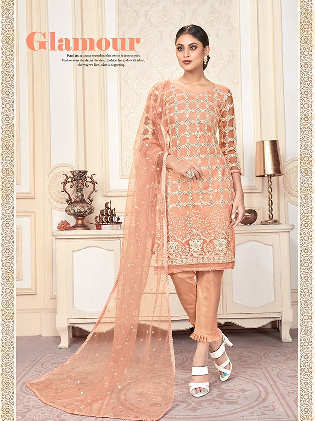 ZEEYA-HUSNA DNO. 1201 TO 1204 SERIES SANTOON SUITS Anant Tex Exports Private Limited