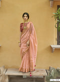 Kimora Falak Soft Tissue Organza Saree Anant Tex Exports Private Limited