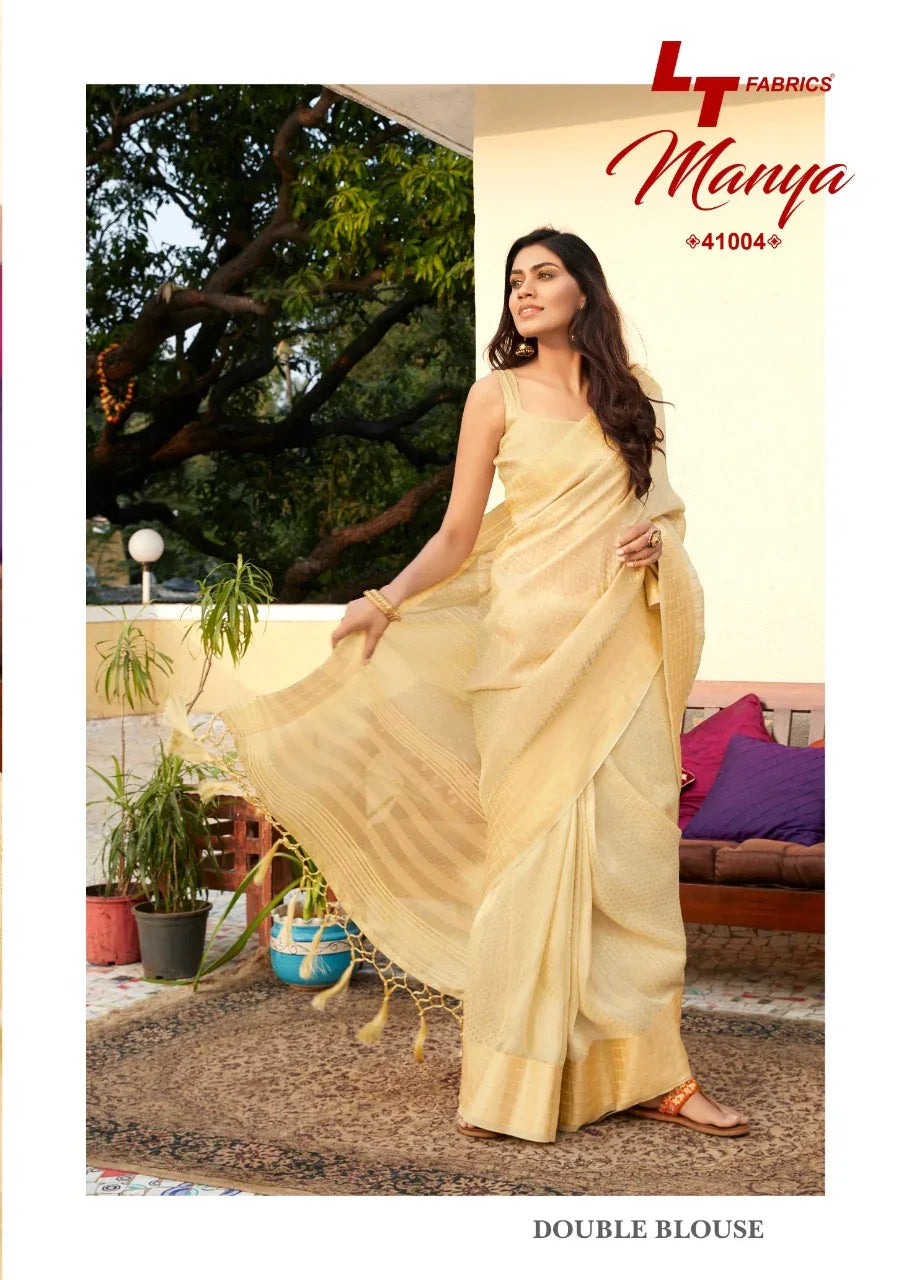 Manya Soft Tissue Silk Zari Saree Anant Tex Exports Private Limited