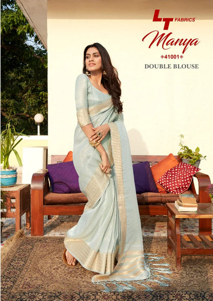 Manya Soft Tissue Silk Zari Saree Anant Tex Exports Private Limited