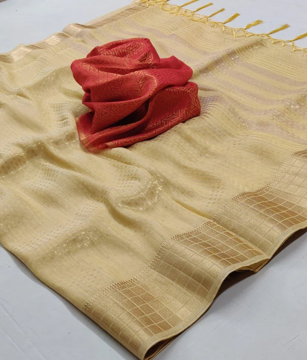 Manya Soft Tissue Silk Zari Saree Anant Tex Exports Private Limited