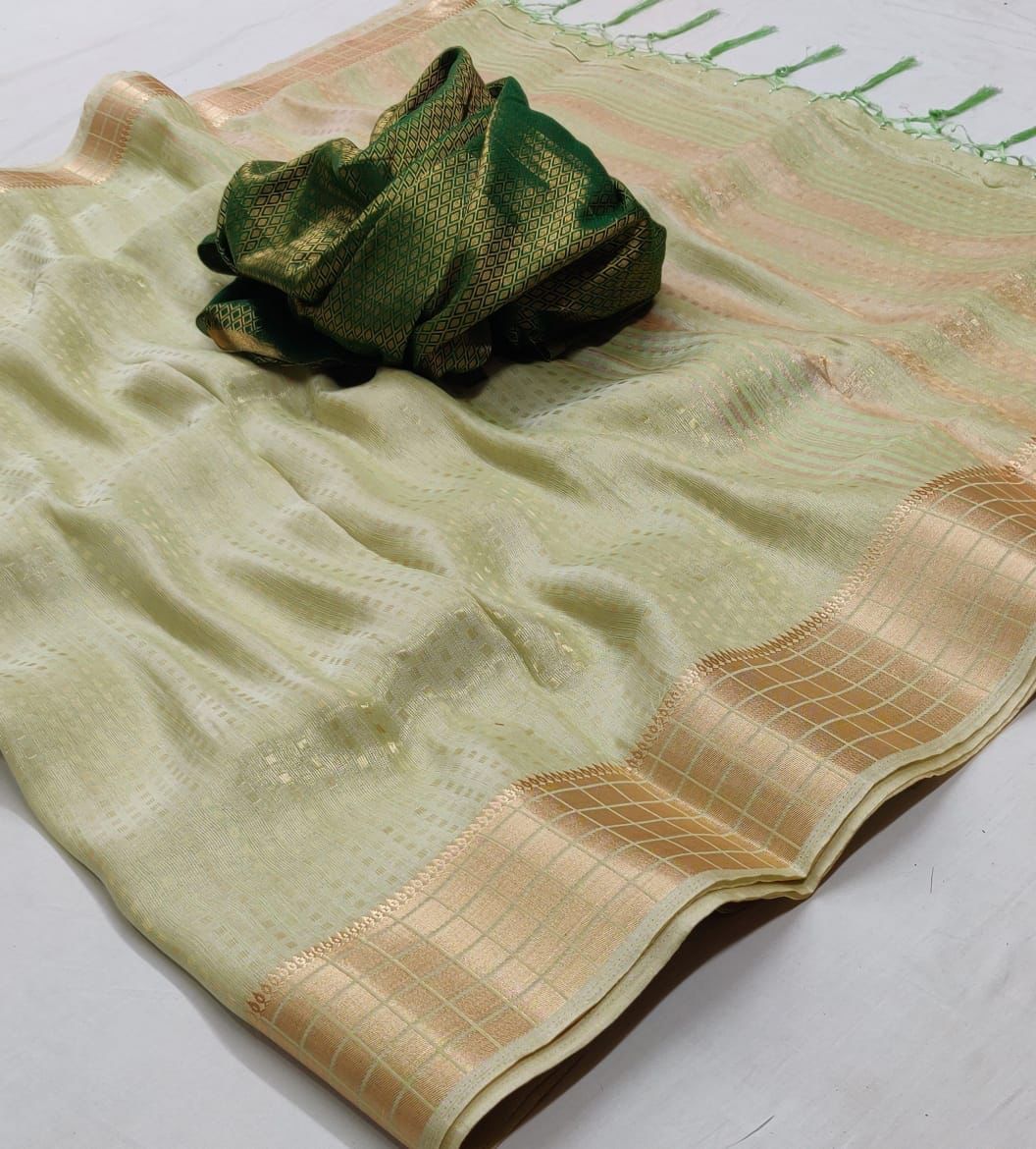 Manya Soft Tissue Silk Zari Saree Anant Tex Exports Private Limited