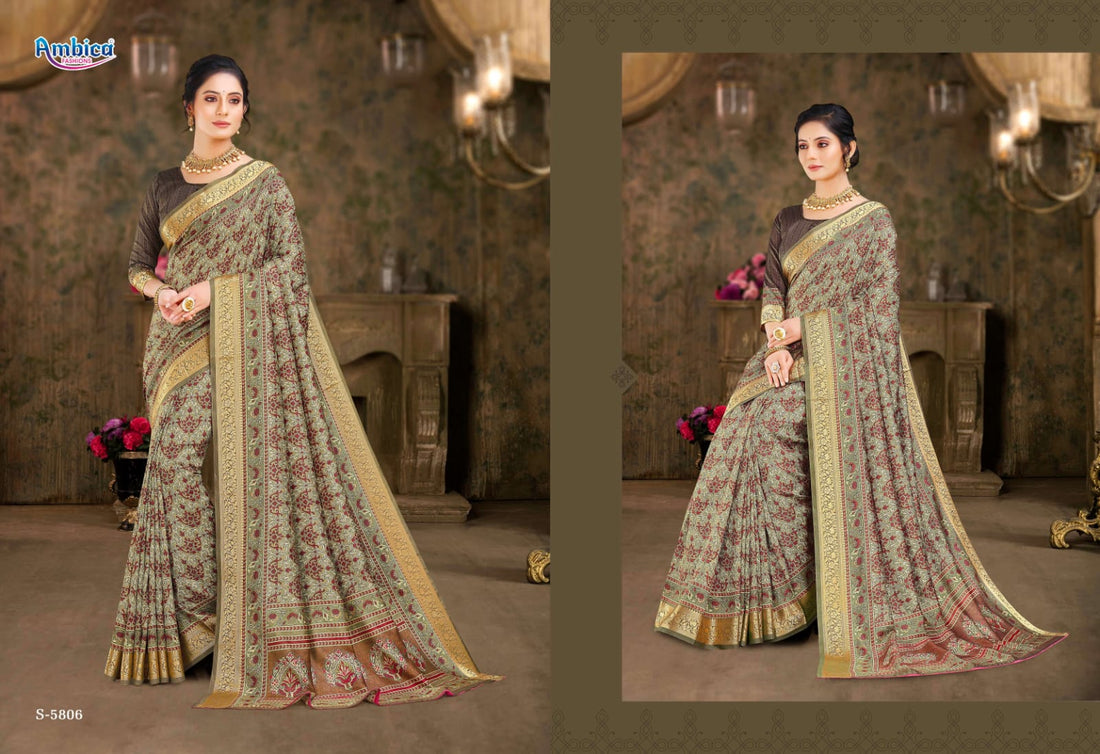 Ambica Aafreen Fancy saree Anant Tex Exports Private Limited