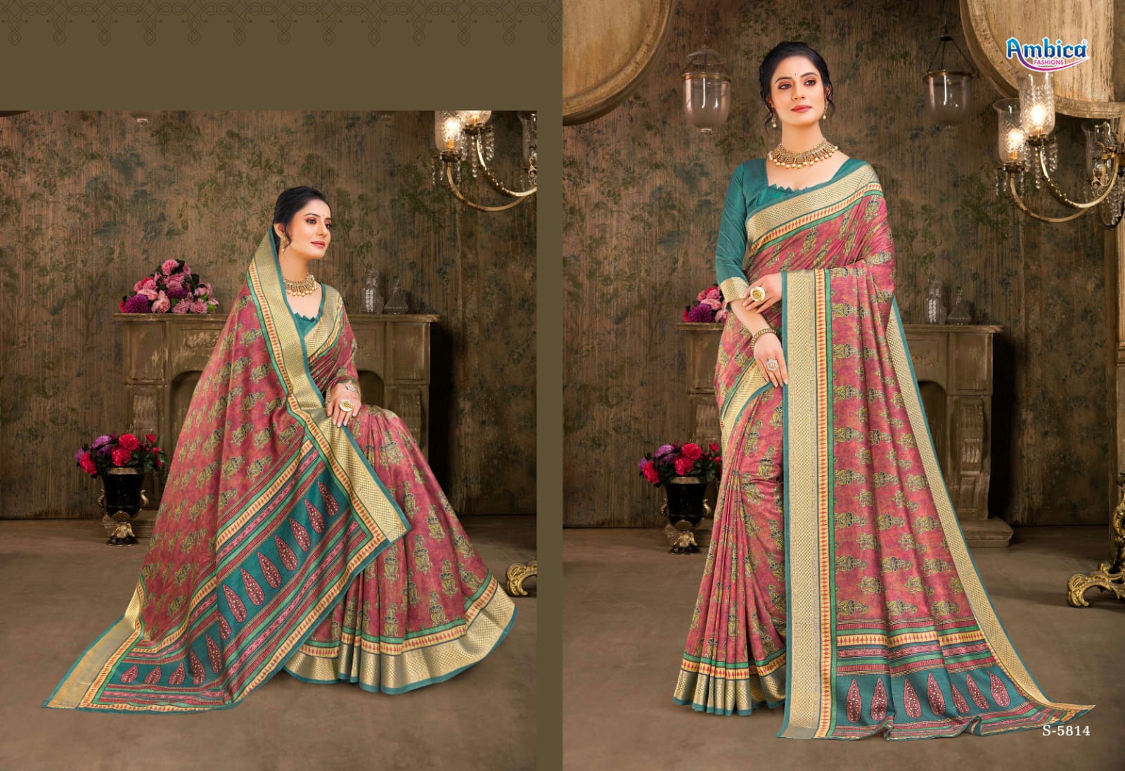 Ambica Aafreen Fancy saree Anant Tex Exports Private Limited