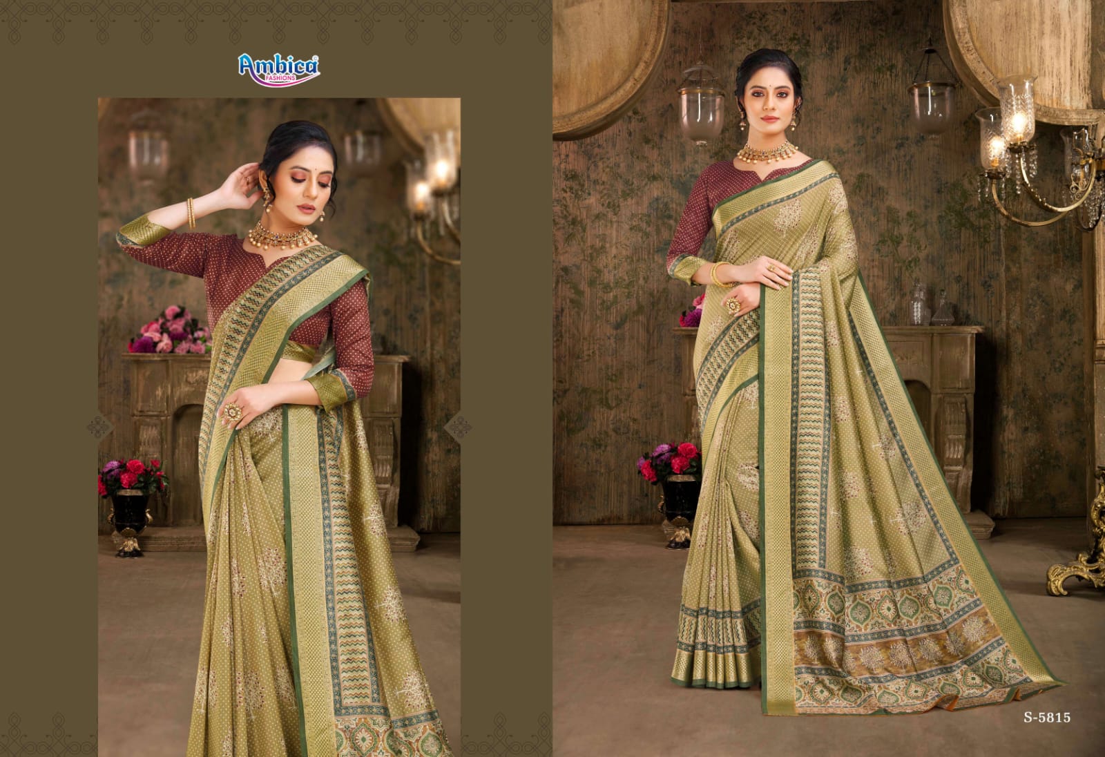 Ambica Aafreen Fancy saree Anant Tex Exports Private Limited