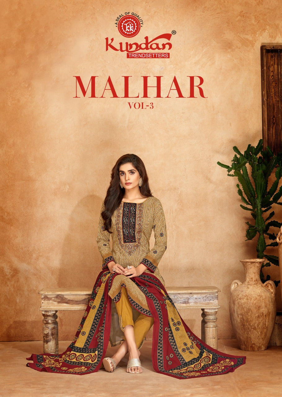 MALHAR VOL -3 COTTON SUIT COLLECTION Anant Tex Exports Private Limited