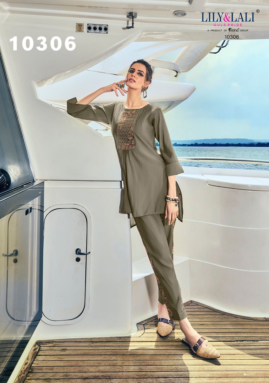 Lily And Lali Miami 10301-10306 Series Kurtis Anant Tex Exports Private Limited