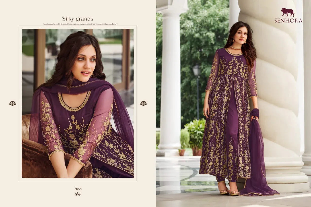 SENHORA SHARMIN ANARKALI SUIT COLLECTION Anant Tex Exports Private Limited