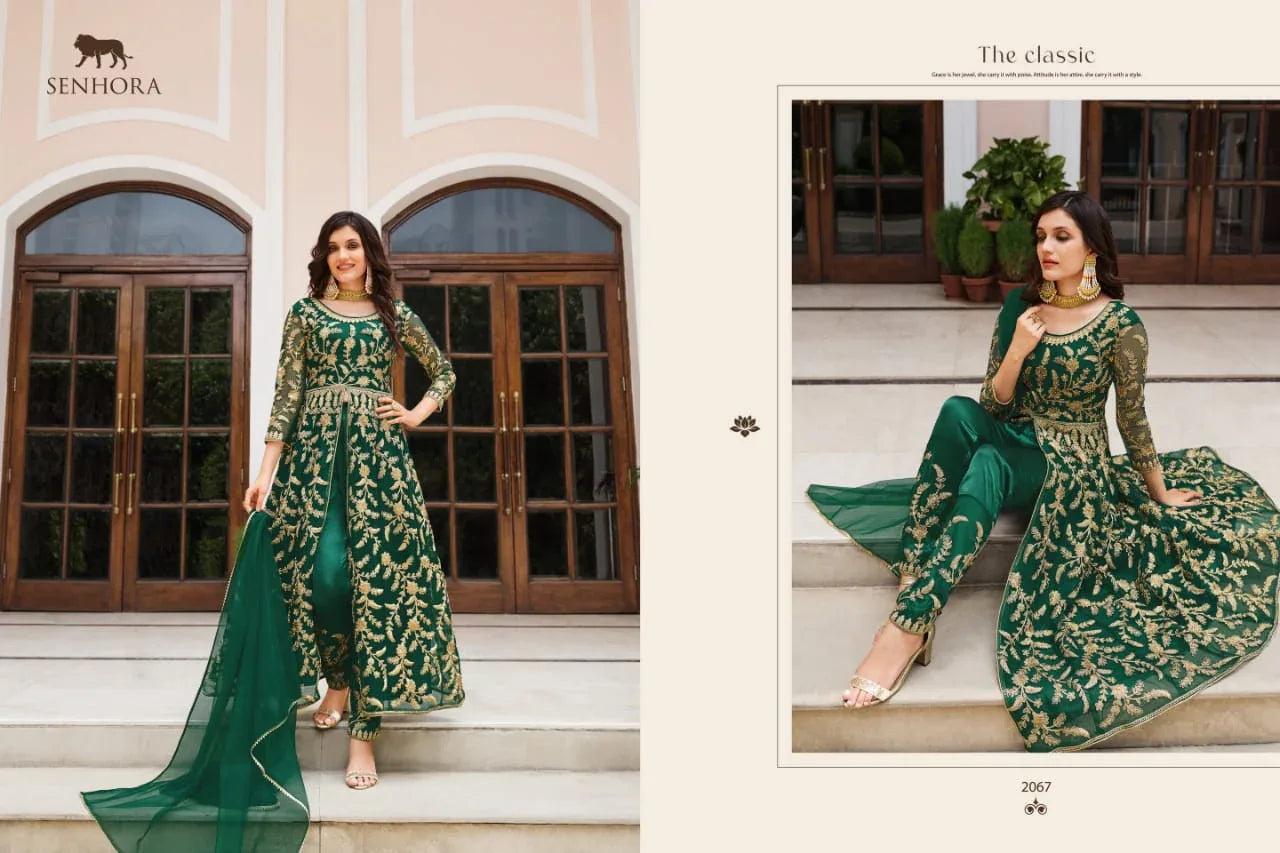 SENHORA SHARMIN ANARKALI SUIT COLLECTION Anant Tex Exports Private Limited
