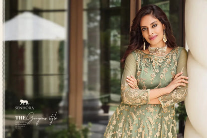 SENHORA SHARMIN ANARKALI SUIT COLLECTION Anant Tex Exports Private Limited