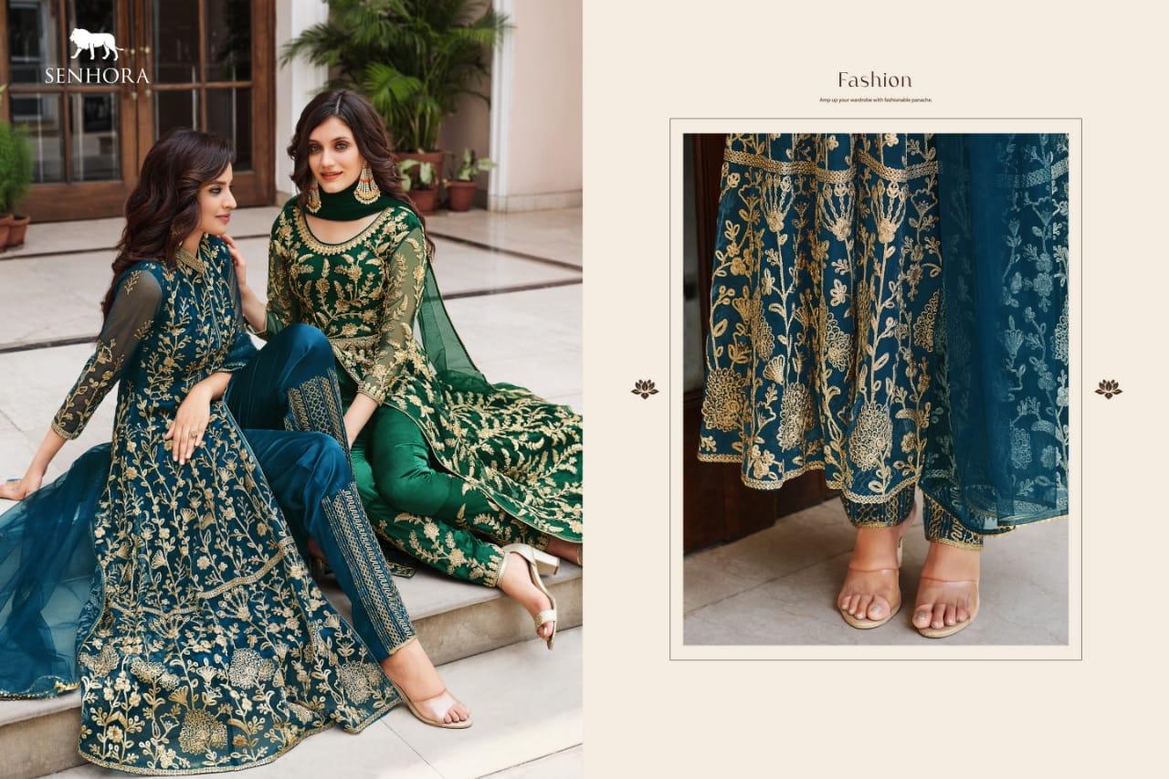 SENHORA SHARMIN ANARKALI SUIT COLLECTION Anant Tex Exports Private Limited