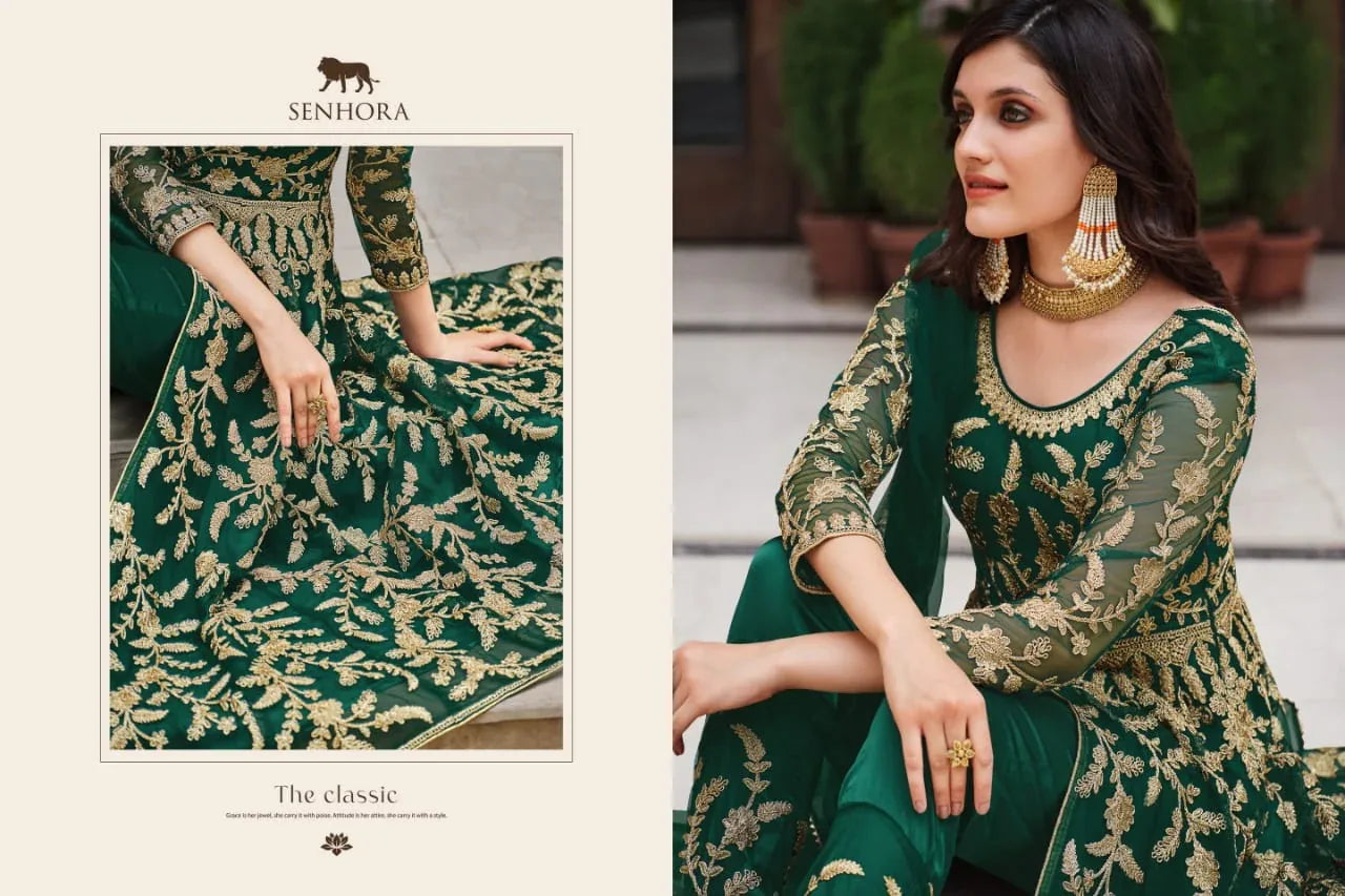 SENHORA SHARMIN ANARKALI SUIT COLLECTION Anant Tex Exports Private Limited