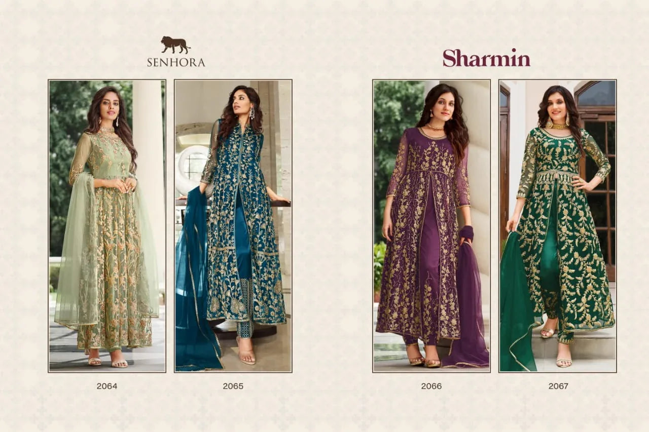 SENHORA SHARMIN ANARKALI SUIT COLLECTION Anant Tex Exports Private Limited
