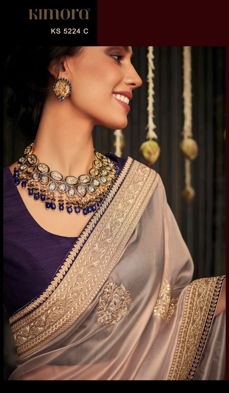 KIMORA KAJAL VOL 11 DNO. 5224 FANCY SAREE Anant Tex Exports Private Limited