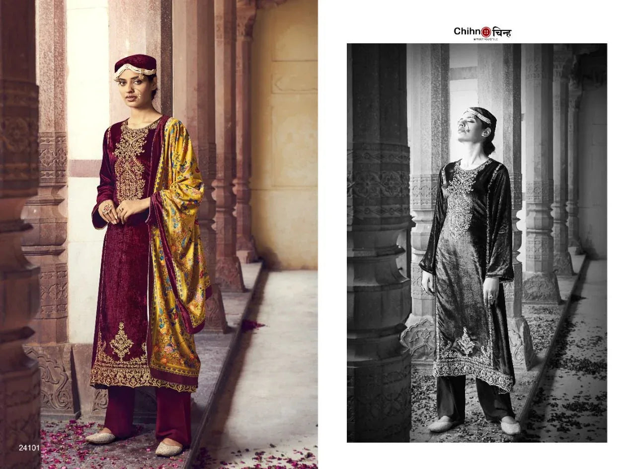 RIANA CHIHN-BAHAAR  24100 SERIES SUIT Anant Tex Exports Private Limited