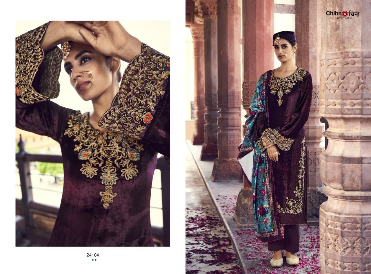 RIANA CHIHN-BAHAAR  24100 SERIES SUIT Anant Tex Exports Private Limited