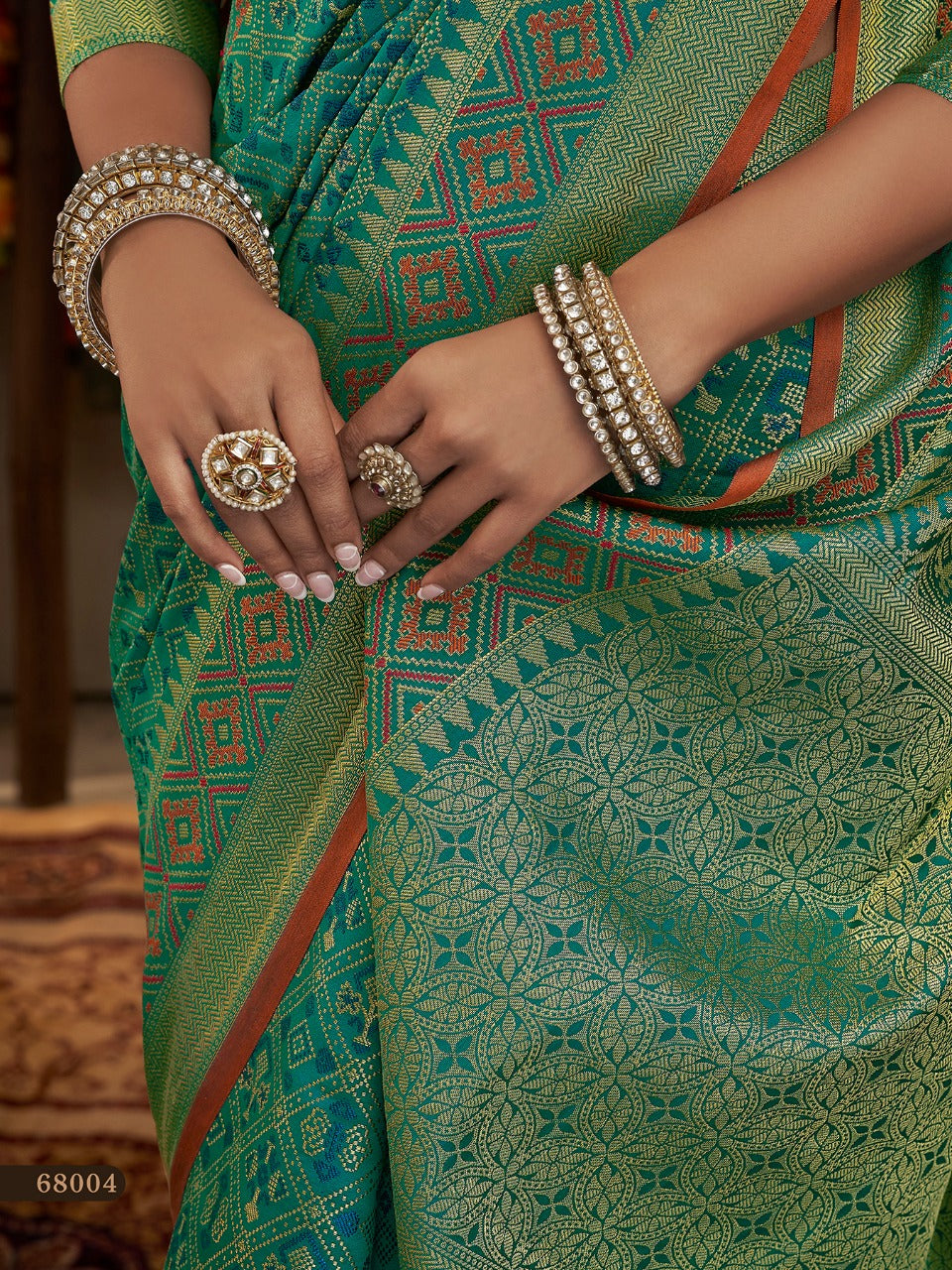 Aansh Silk Traditional Patola weaving Saree Anant Tex Exports Private Limited